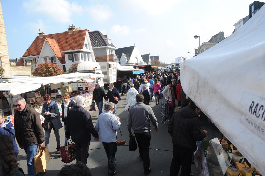 Logies Het Maantje Hotel De Panne Kültér fotó
