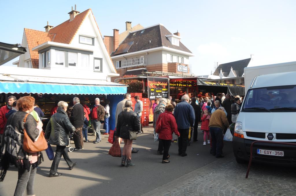 Logies Het Maantje Hotel De Panne Kültér fotó